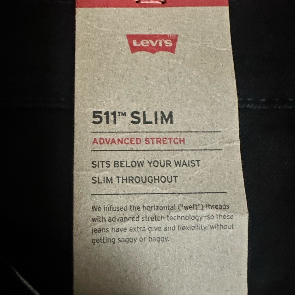 🆕 Men's Levi's® 511™ Slim Fit Flex Jeans Size 30 - Picture 4 of 9